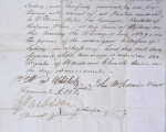 6. Letter written in 1839 confirming marriage of the convicts William Childs and Frances Little Letter written in 1839 confirming marriage of the convicts William Childs and Frances Little