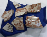 8. Plate fragments excavated at Bemera Homestead(1850’s-) Hoxton Park in 2012 Plate fragments excavated at Bemera Homestead(1850’s-) Hoxton Park in 2012