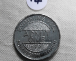 14. Entry token, Liverpool Memorial Olympic Pool donated by John Jewell Entry token, Liverpool Memorial Olympic Pool donated by John Jewell