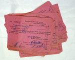 20. Food Relief Vouchers 1930 signed by Mayor Fitzpatrick Food Relief Vouchers 1930 signed by Mayor Fitzpatrick