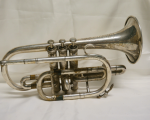 35. Liverpool City Brass Band Cornet (c.1923) and Uniform (1980s) Liverpool City Brass Band Cornet (c.1923) and Uniform (1980s)