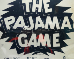 42. Poster of Liverpool Musical Society The Pyjama Game 1972. Eric Hickman Collection Poster of Liverpool Musical Society The Pyjama Game 1972. Eric Hickman Collection