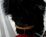 49. Feathered Bonnet c.1970s, worn by the first Drum Major of Liverpool Pipe Band. Feathered Bonnet c.1970s, worn by the first Drum Major of Liverpool Pipe Band.