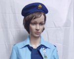50. Mannequin, 1980s. Liverpool Girl Guide
Division Commissioner’s uniform.
Donor Pam Valentine. Mannequin, 1980s. Liverpool Girl Guide Division Commissioner’s uniform. Donor Pam Valentine.